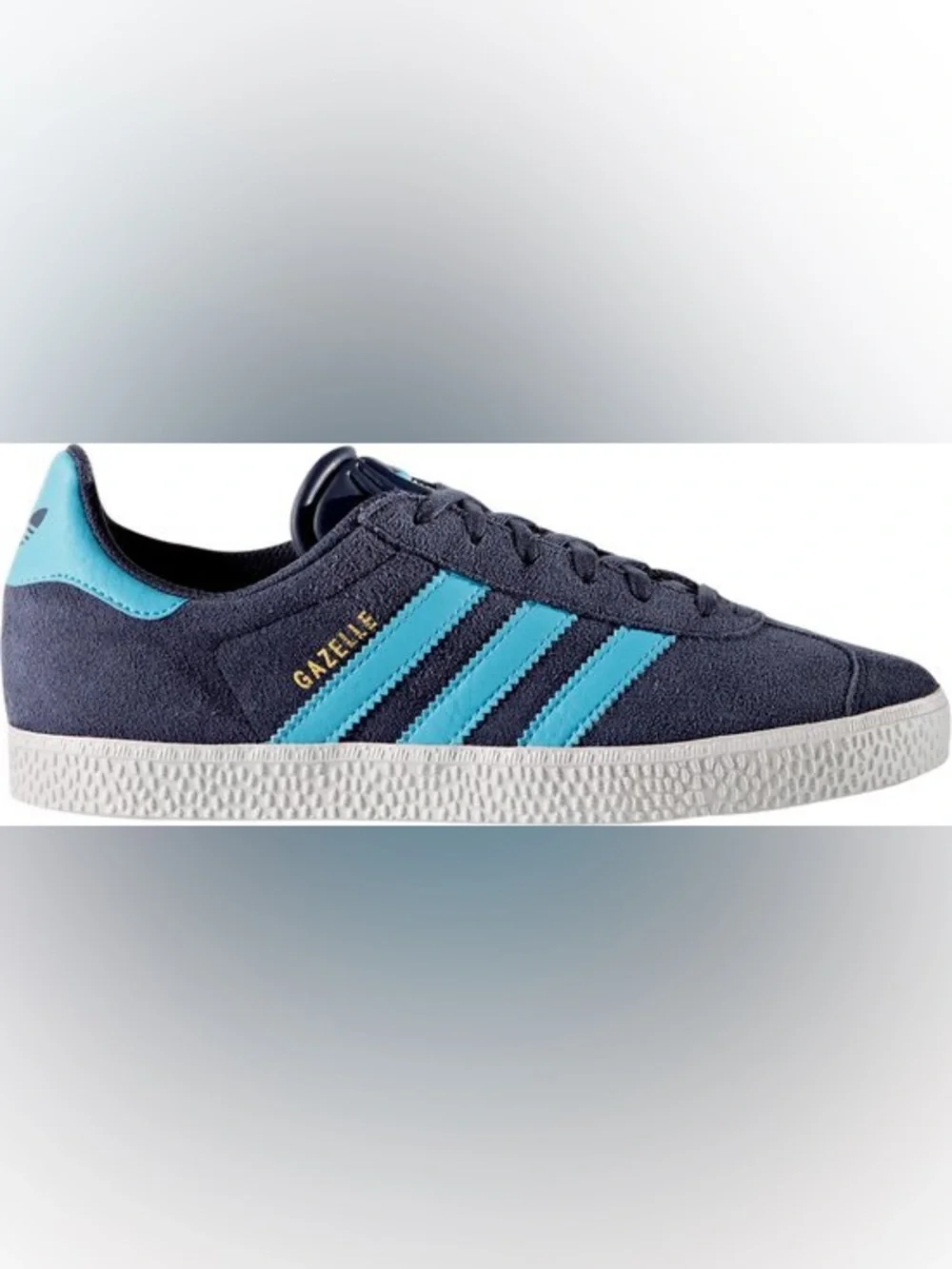 Adidas Originals Gazelle Blue Suede Sneakers Women 7.5 Men 6
